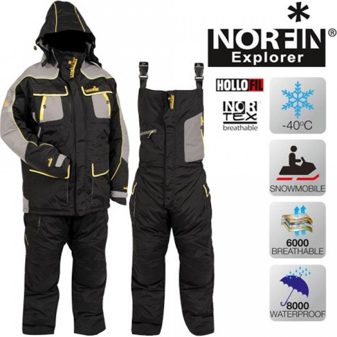 Костюм зимний NORFIN EXPLORER 04 Р.xl 340004-XL