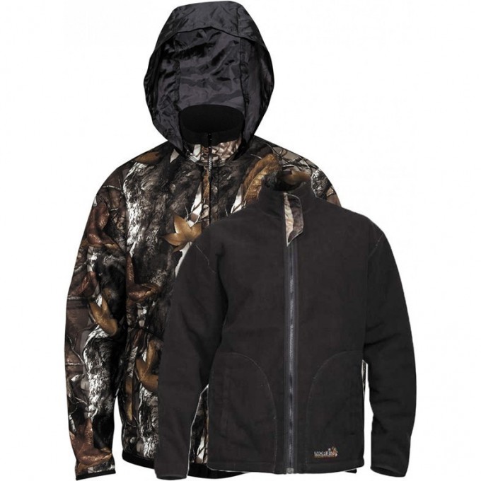 Куртка NORFIN HUNTING THUNDER STAIDNESS/BLACK двухсторонняя 05 р.XXL 721005-XXL